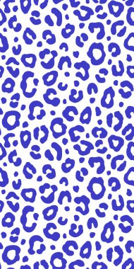 Renkli leopar desensiz. Moda stili vektör dokusu. EPS 10