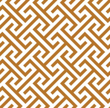 Etnik vektör geometrik kusursuz desen. Monokrom stil dokusu. EPS 10
