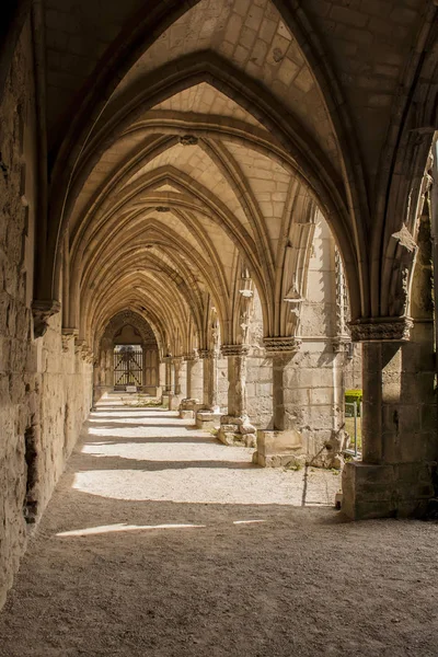 Architecturale Oude Gebouw Getoogd Gang Kerk Van Europa Stockfoto