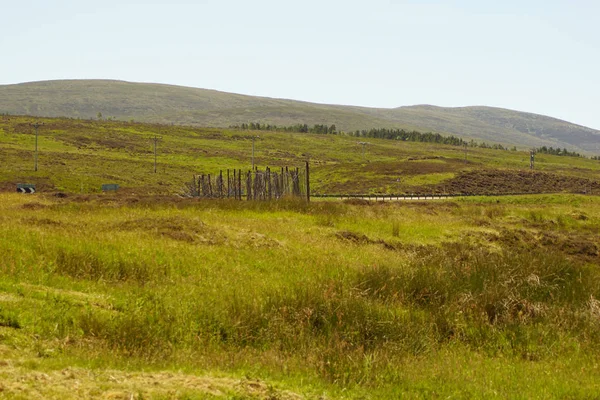 Loch Glascarnoch Een Reservoir 7Km Lang Ongeveer Halverwege Tussen Ullapool — Stockfoto