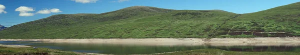 Loch Glascarnoch Μια Δεξαμενή Χιλιομέτρων Είναι Περίπου Στα Μισά Του — Φωτογραφία Αρχείου