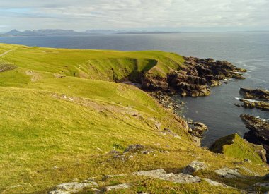 Stoer kafa (Rubha Stoer yılında İskoç Gal) arazi Lochinver ve Sutherland, Kuzey İskoçya Stoer ilçe kuzeyinde noktasıdır.
