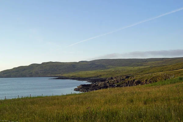 Castillo Duntulm Ruina Una Fortificación Medieval Península Trotternista Isla Skye —  Fotos de Stock