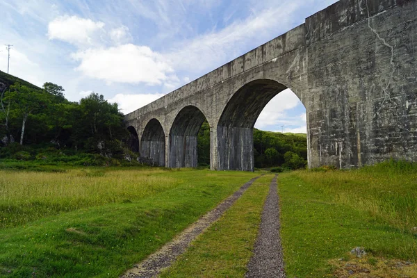 Avon Viaduct Railroad Bridge Avon Which Forms Boundary Scottish Council — Stock Photo, Image