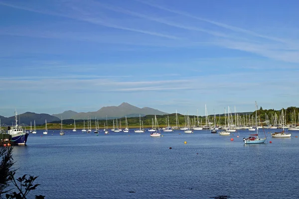 Harbor Dunstaffnage Castle Scotland Verenigd Koninkrijk — Stockfoto