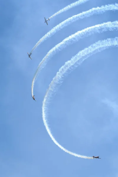 Airshow, akrobasi — Stok fotoğraf