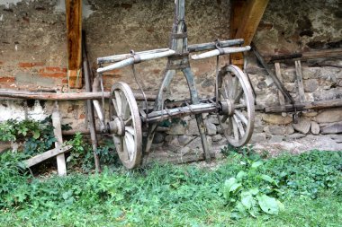 Ortaçağ Sakson kilise Cristian, Transilvanya, Romanya güçlendirilmiş