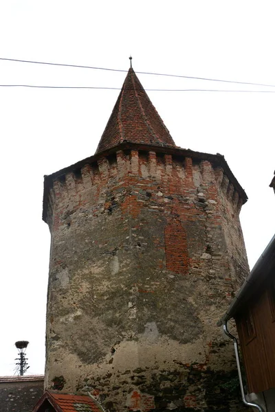 Mittelalterliche Befestigte Sächsische Kirche Christlich Siebenbürgen Rumänien — Stockfoto