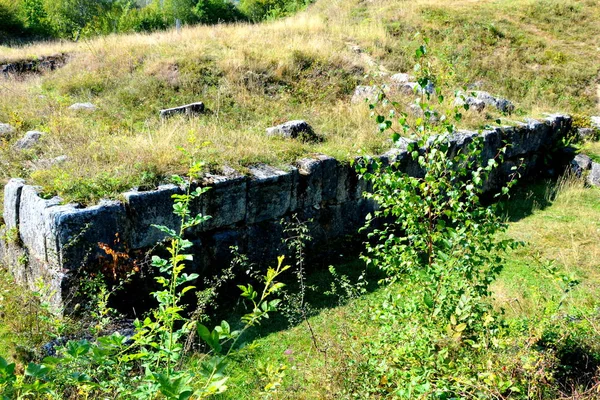 Fortaleza Dácia Costesti Transilvânia Nas Montanhas Cárpatas Roménia — Fotografia de Stock