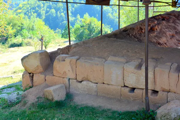 Фортеця Dacian Від Costesti Трансільванії Карпатах Румунія — стокове фото