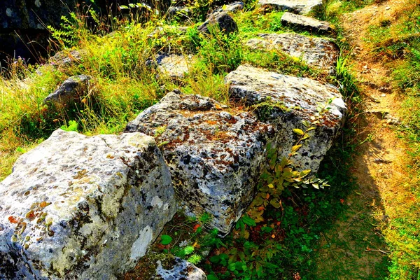 Fortaleza Dácia Costesti Transilvânia Nas Montanhas Cárpatas Roménia — Fotografia de Stock