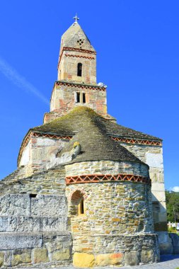 Eski Christin Kilisesi (IV. yüzyıl) köyünde Densus, Transilvanya, Romanya