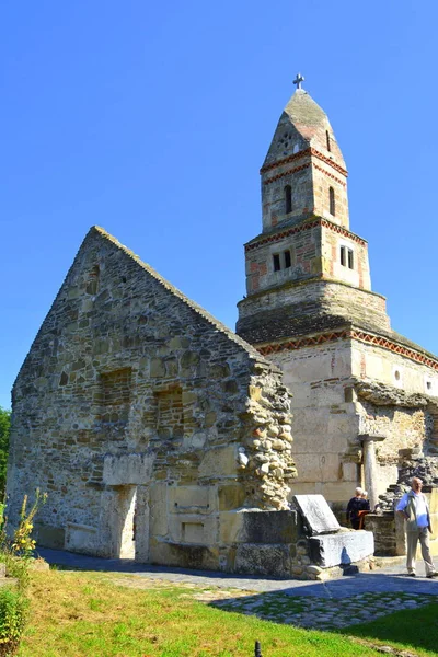 Ancienne Église Christin Siècle Dans Village Densus Transylvanie Roumanie — Photo