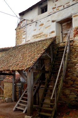 Avlu ortaçağ kilise Cristian, Transilvanya, Romanya güçlendirilmiş