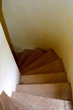 Ortaçağ içinde köyün hematokrit, Transilvanya, Romanya Sakson kilisede güçlendirilmiş.