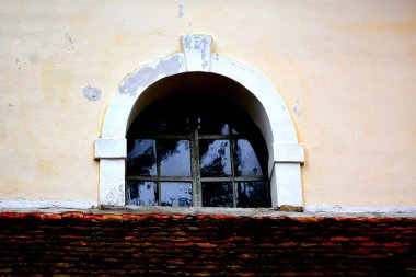 Avlu ortaçağ köyü hematokrit, Transilvanya, Romanya Sakson kilisede güçlendirilmiş