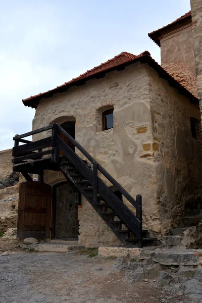 Rupea Reps Forteresse Des Vestiges Médiévaux Était Une Colonie Dacienne — Photo