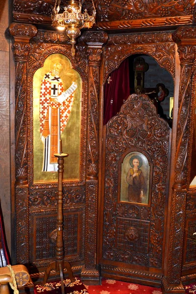 Orthodox Icons Saint Ana Rohia Monastery Monastery Situated Natural Place — Stock Photo, Image