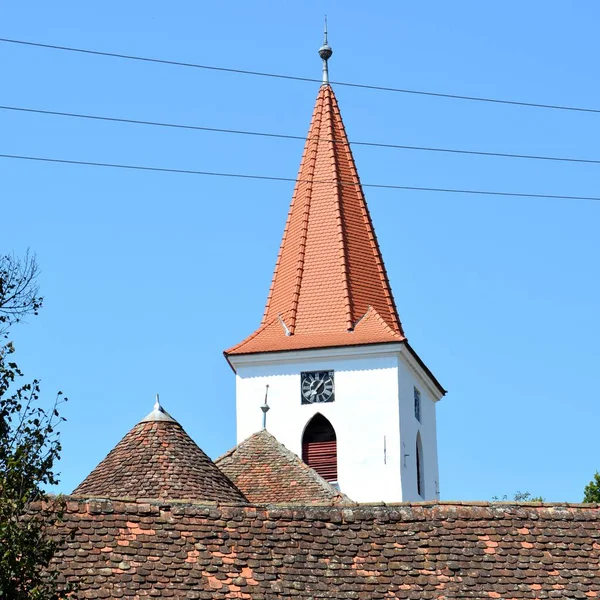 Bruiu Braller Sibiu County Transilvanya Romanya Bir Komün Içinde Evler — Stok fotoğraf