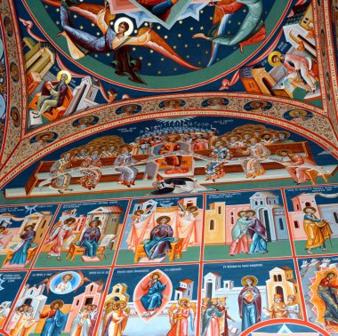 Saint Ana-Rohia Manastırı Ortodoks simgeler. Manastır hillside bir tepenin üzerinde doğal bir yer almaktadır. 1926 yılında inşa edilmiş