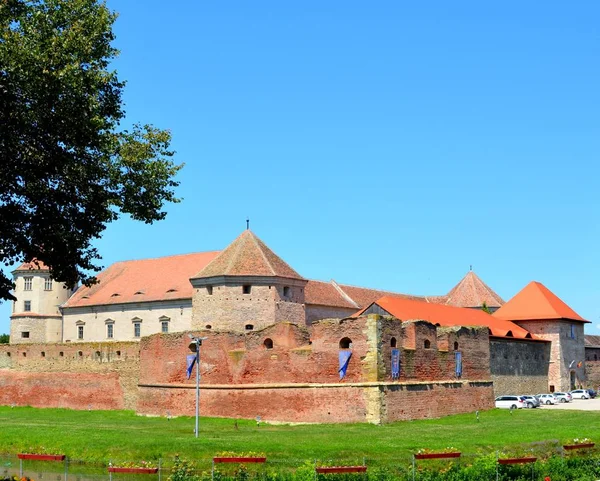 Old Medieval Fortress City Fagaras Old Romanian Town Rich Medieval — Stock Photo, Image