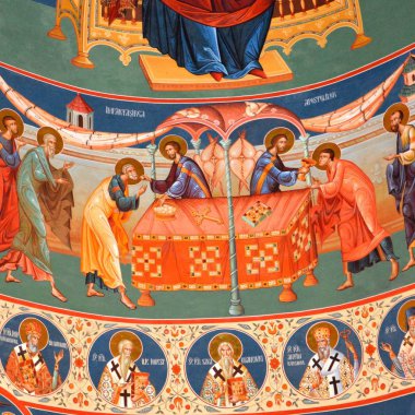 Saint Ana-Rohia Manastırı Ortodoks simgeler. Manastır hillside bir tepenin üzerinde doğal bir yer almaktadır. 1926 yılında inşa edilmiş