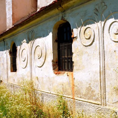 Müstahkem Ortaçağ Sakson evangelic Kilisesi de köyün Rotbav, Transilvanya, Romanya. Yerleşim 12. yüzyılda ortasında Sakson kolonistler tarafından kuruldu
