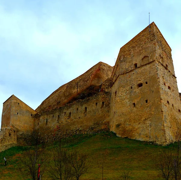 Rupea Reps Forteresse Des Vestiges Médiévaux Était Une Colonie Dacienne — Photo