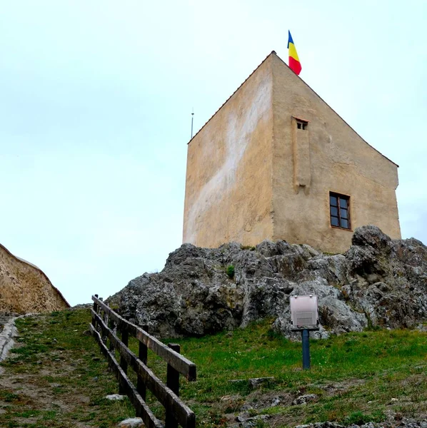 Rupea Reps Fort Middeleeuwse Overblijfselen Het Dacische Nederzetting Rumidava Later — Stockfoto