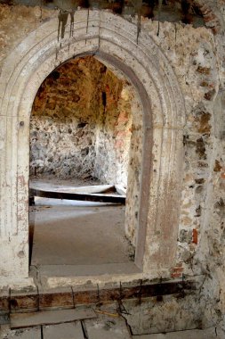 Köyün Racos, Transilvanya, Romanya bir ortaçağ Saray inşası fantezi