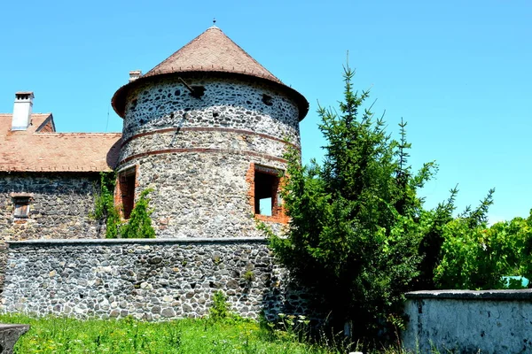 Fantazie Rekonstrukce Středověké Paláce Obci Racos Sedmihradsko Rumunsko — Stock fotografie