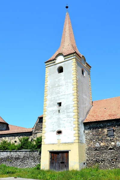 Fantasia Reconstrução Palácio Medieval Aldeia Racos Transilvânia Roménia — Fotografia de Stock