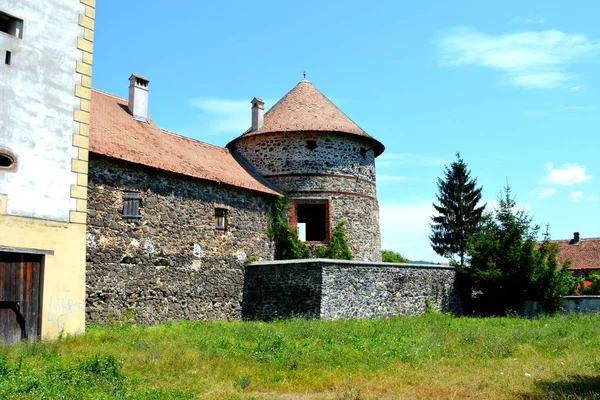 Fantazie Rekonstrukce Středověké Paláce Obci Racos Sedmihradsko Rumunsko — Stock fotografie