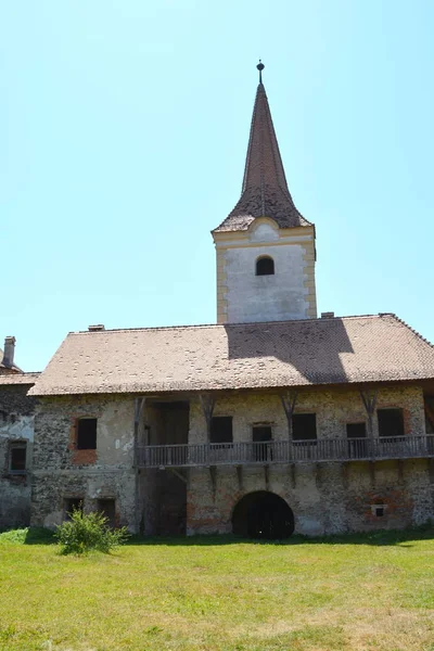 ファンタジー村 Racos トランシルヴァニア ルーマニアの中世の宮殿の再建 — ストック写真