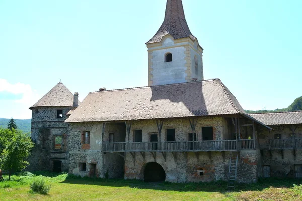 Fantazie Rekonstrukce Středověké Paláce Obci Racos Sedmihradsko Rumunsko — Stock fotografie