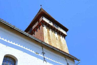 Müstahkem Ortaçağ Sakson evangelic kilisede Veseud, Zied, Komün Chirpr Sibiu County, Transilvanya, Romanya, 1379 ilk karşımıza bir köydür