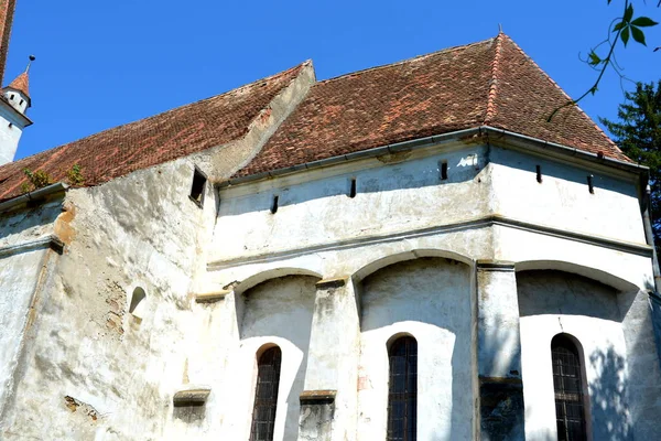 Befestigte Mittelalterliche Sächsische Kirche Dorf Cincu Großschenk Siebenbürgen Rumänien Die — Stockfoto