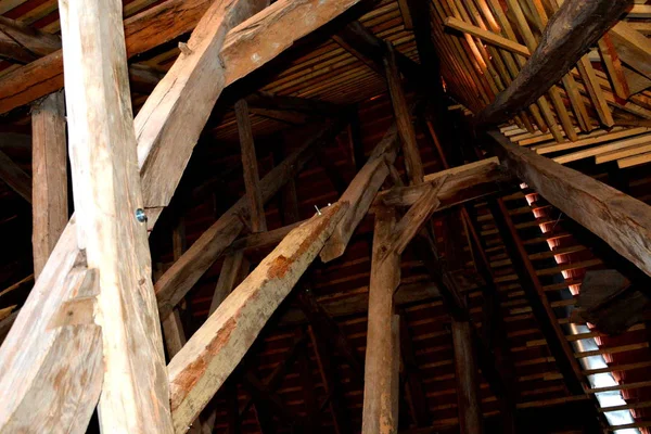 Müstahkem Ortaçağ Sakson evangelic kilisede içinde Veseud, Zied, Komün Chirpr Sibiu County, Transilvanya, Romanya, 1379 ilk karşımıza bir köy olduğunu