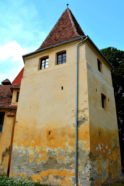 Typische Ländliche Landschaft Und Bauernhäuser Vrd Wierd Viert Einem Sächsischen — Stockfoto