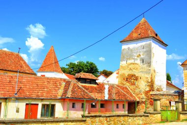 Müstahkem Ortaçağ Sakson evangelic kilisede Agnita - Agnetheln, belirtilen bir Sakson belgeden 1280, bir kasaba tanners, ayakkabıcılar, eski Alman loncalar tarafından ünlü bir zanaat geleneği ile ilk kez terziler, dogars ve potters