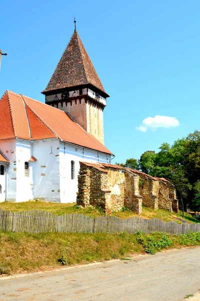 Müstahkem Ortaçağ Sakson evangelic kilisede Veseud, Zied, Komün Chirpr Sibiu County, Transilvanya, Romanya, 1379 ilk karşımıza bir köydür