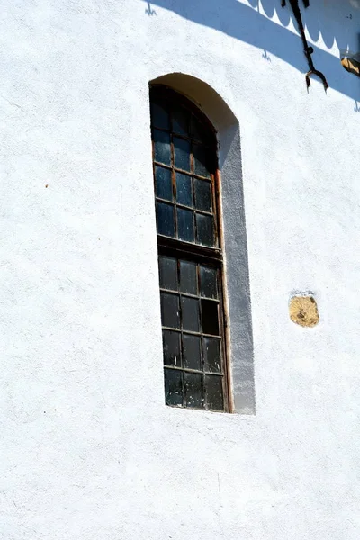 Befästa Medeltida Saxiska Evangelic Kyrkan Veseud Zied Kommunen Chirpr Från — Stockfoto