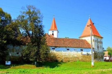 Bruiu - Braller, Sibiu County, Transilvanya, Romanya bir komün içinde müstahkem Ortaçağ Sakson kilise. Yerleşim 12. yüzyılda ortasında Sakson kolonistler tarafından kuruldu