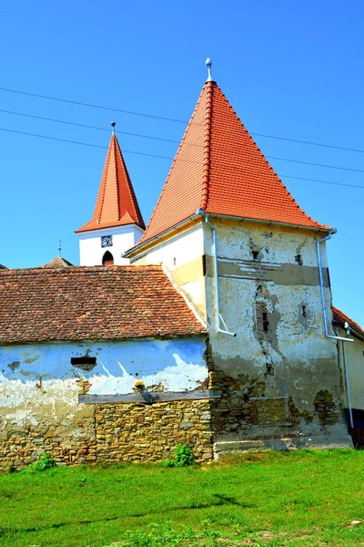 Bruiu Braller 시비우 카운티 루마니아에 코뮌에에서 Saxon Saxon 식민지에 되었다 — 스톡 사진