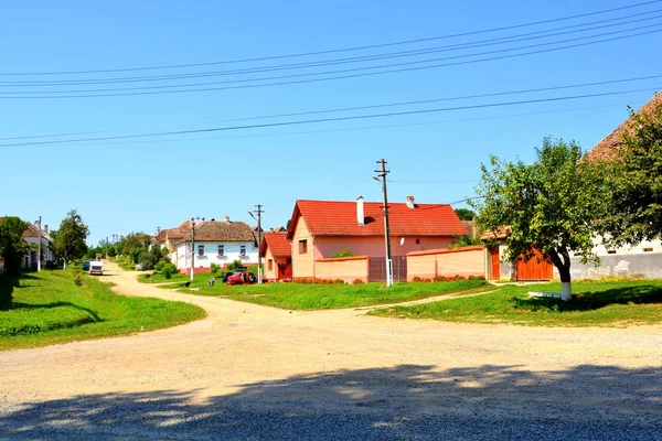 Paysage Rural Typique Maisons Campagne Bruiu Braller Une Commune Dans — Photo