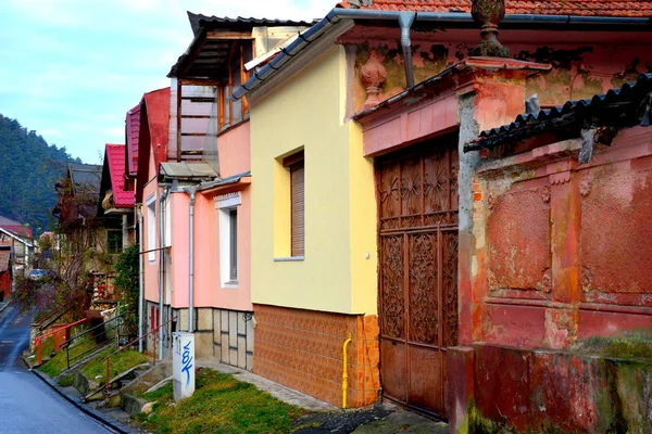 典型的な景観都市ブラショフ ルーマニア トランシルバニアで国の中心にある町 300 000 人の住民 — ストック写真