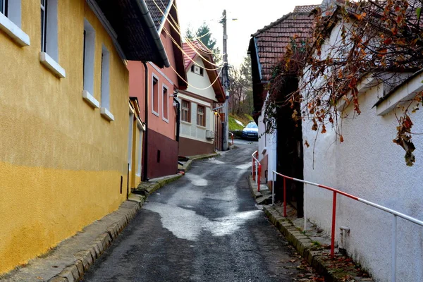 Paysage Urbain Typique Ville Brasov Une Ville Située Transylvanie Roumanie — Photo