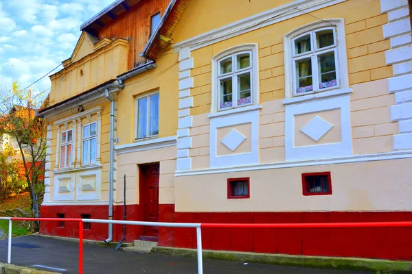 Tipico Paesaggio Urbano Della Città Brasov Una Città Situata Transilvania — Foto Stock