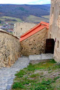 Rupea - Reps - kale. Ortaçağ kalıntıları. Bu Daçya yerleşim (Rumidava) ve daha sonra Roma işgali sırasında Rupes (kaya veya taş - Latince Adı değiştirildi). 