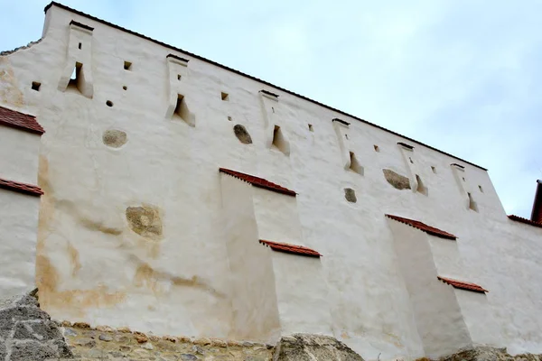 Vesting Het Dorp Feldioara Gebouwd Door Teutoonse Ridders 900 Jaar — Stockfoto